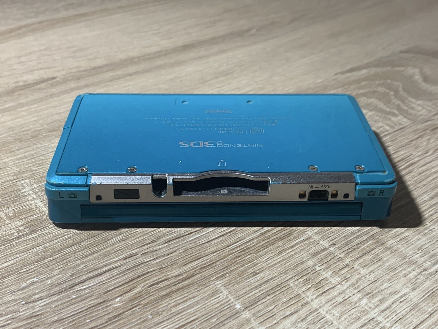 2360 Nintendo 3DS Aqua Blue For Parts