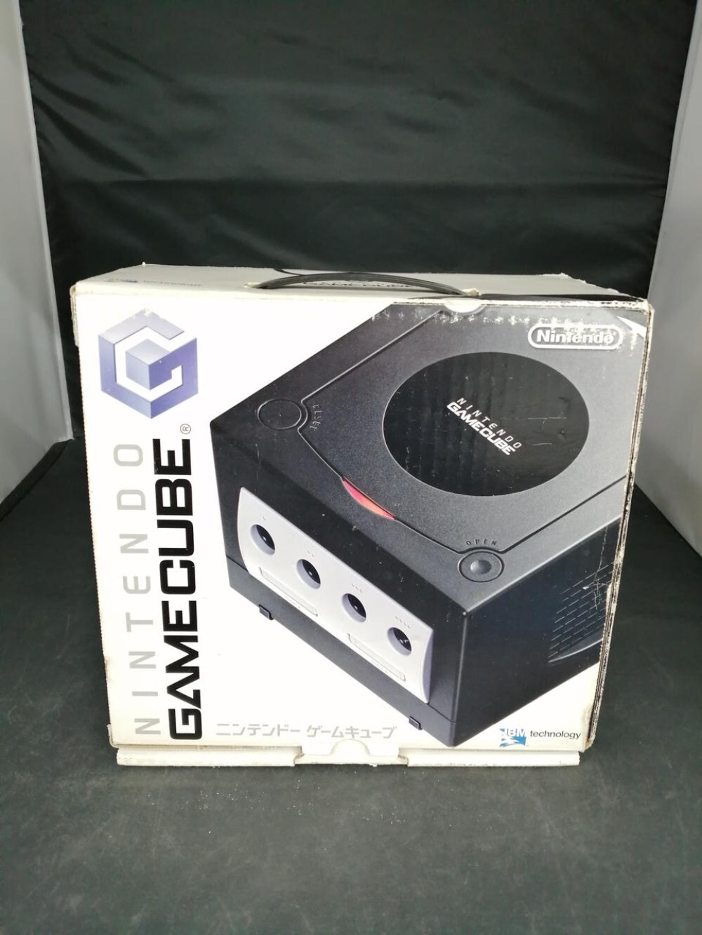Nintendo Gamecube Black Console Controller Cables GC DOL-101NTSC-J Japan