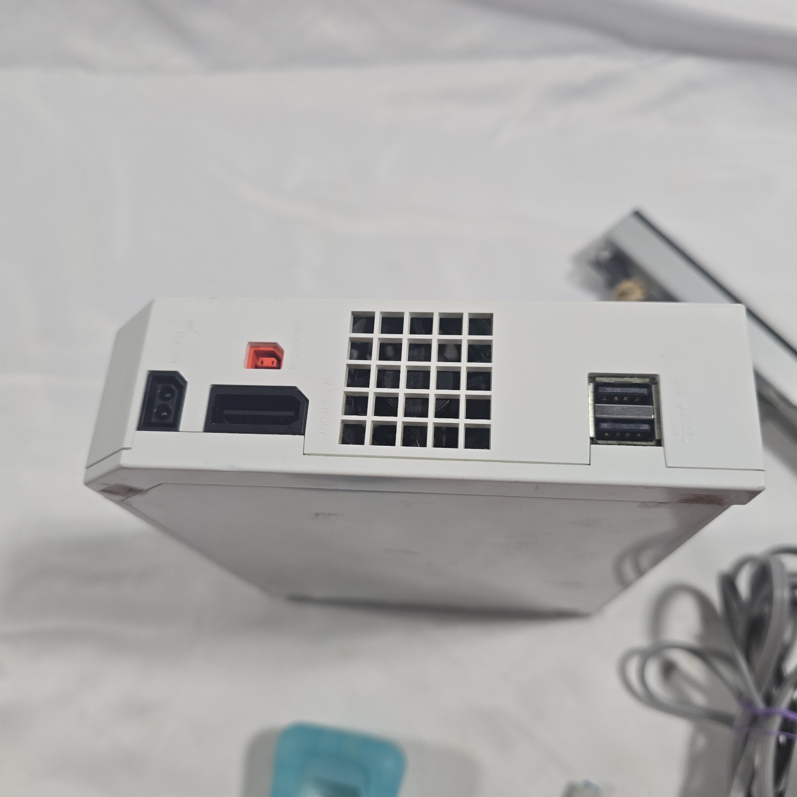 Nintendo Wii White Console Gamecube Compatible RVL-001 USA Bundle Lot