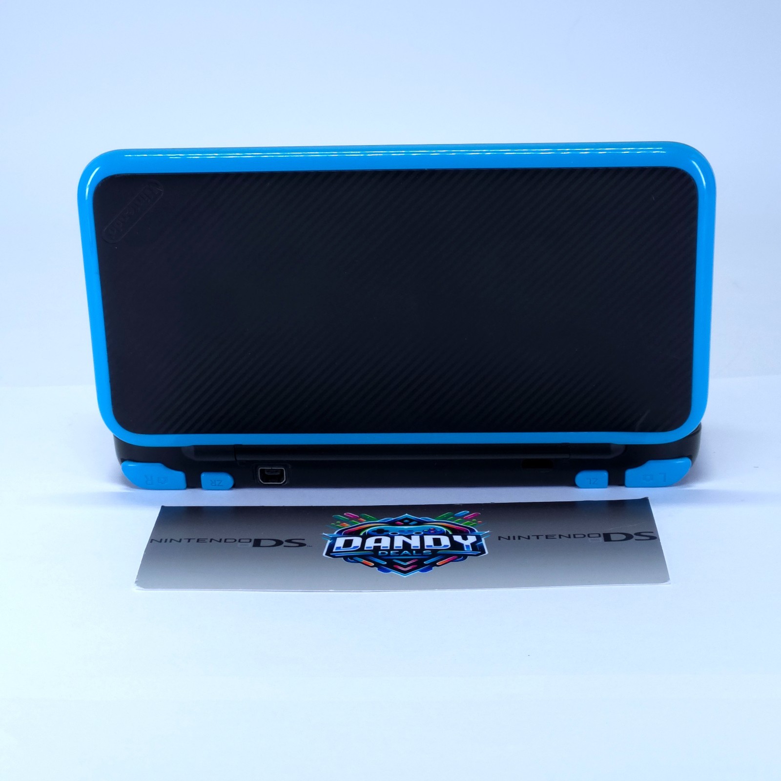 2DS LL Console Nintendo System Turquoise Japan Region W/ 4Gb Sd + Charger