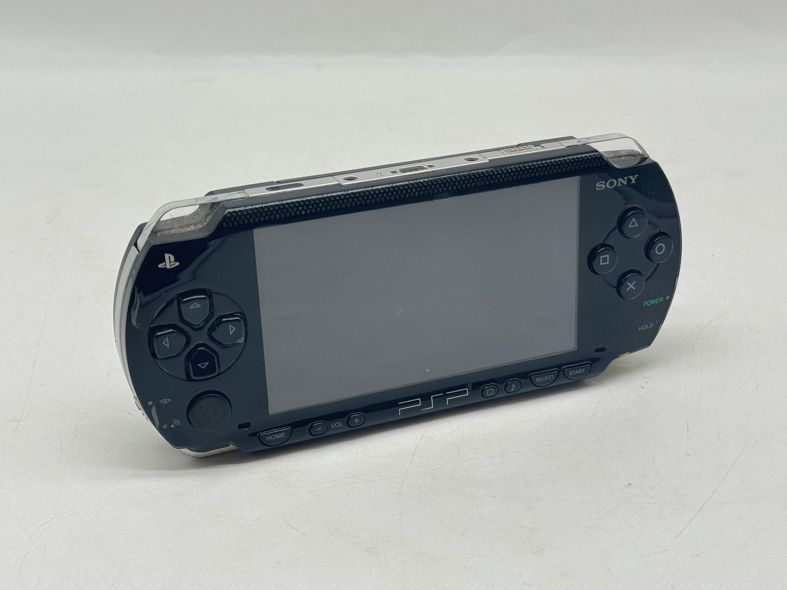 Sony PSP-1001 Handheld Console Black w/ Battery For Parts Repair