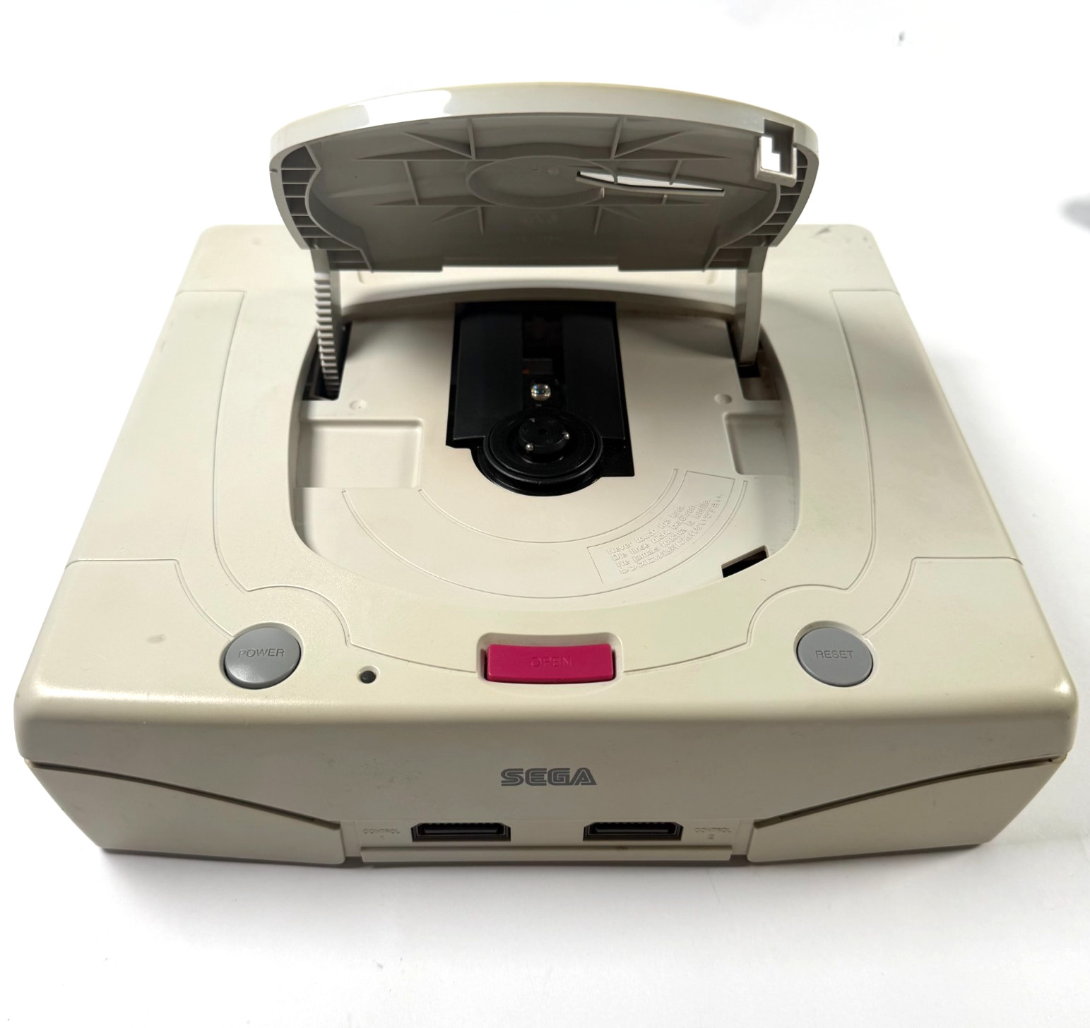 Sega Saturn Console HST-3220 White JAPANESE Tested Works *US Seller + Warranty*
