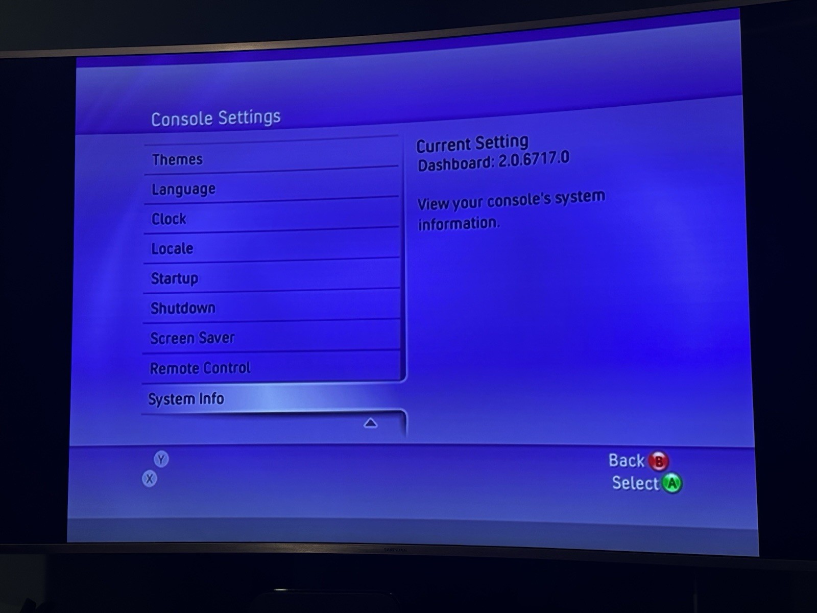 Microsoft Xbox 360 Console *Blades dashboard* (Xenon Motherboard) 2.0.6717.0