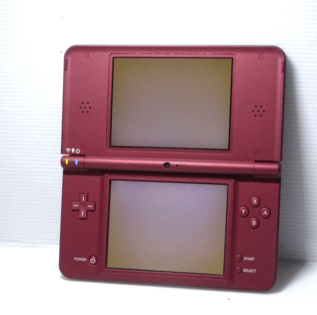 Nintendo DSi LL XL Wine Red Consoled NTSC-J Japan Complete Set Teste