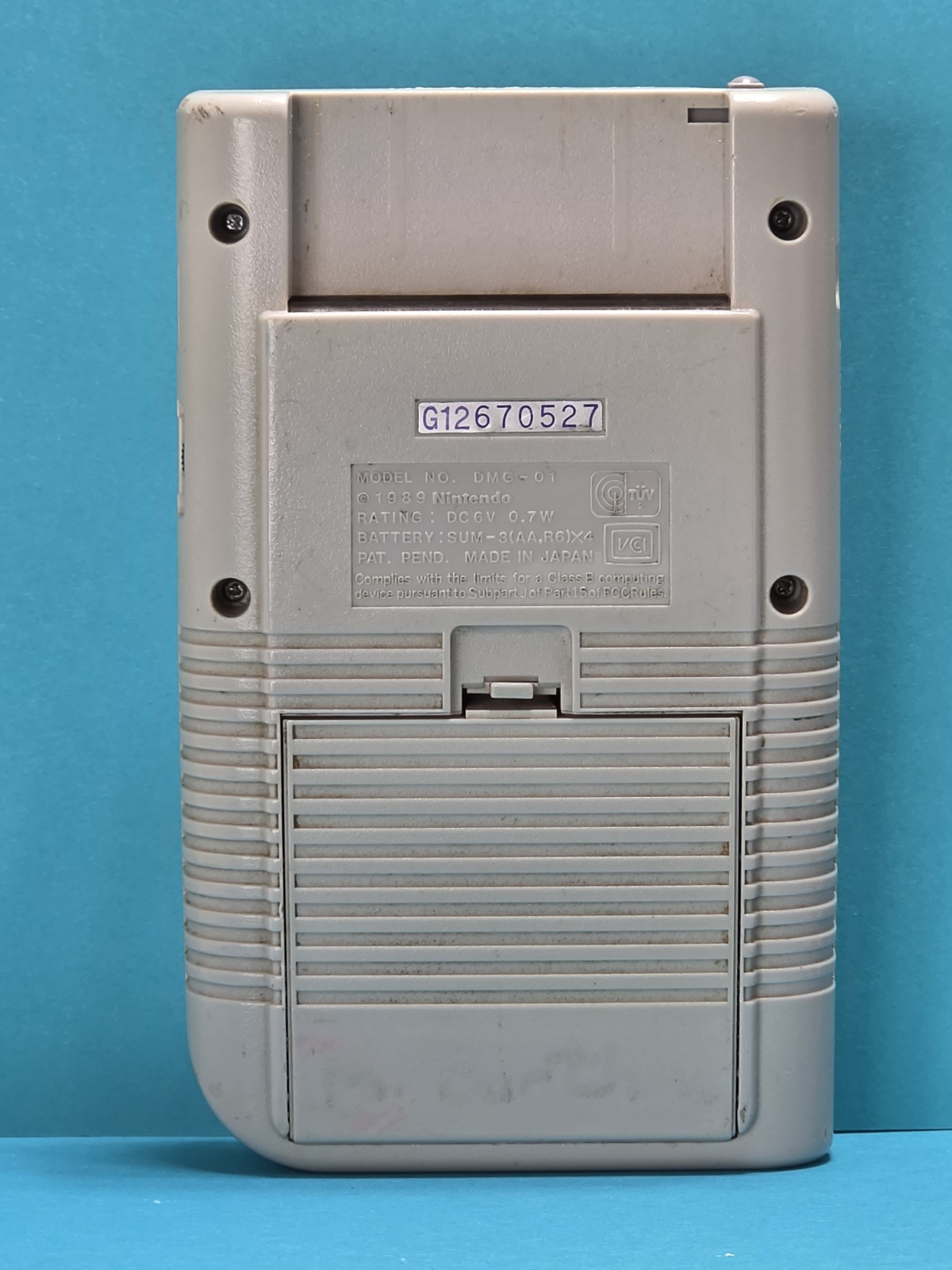 Vintage Nintendo Gameboy Console Bundle DMG-01 First Edition 1989 *As Is*