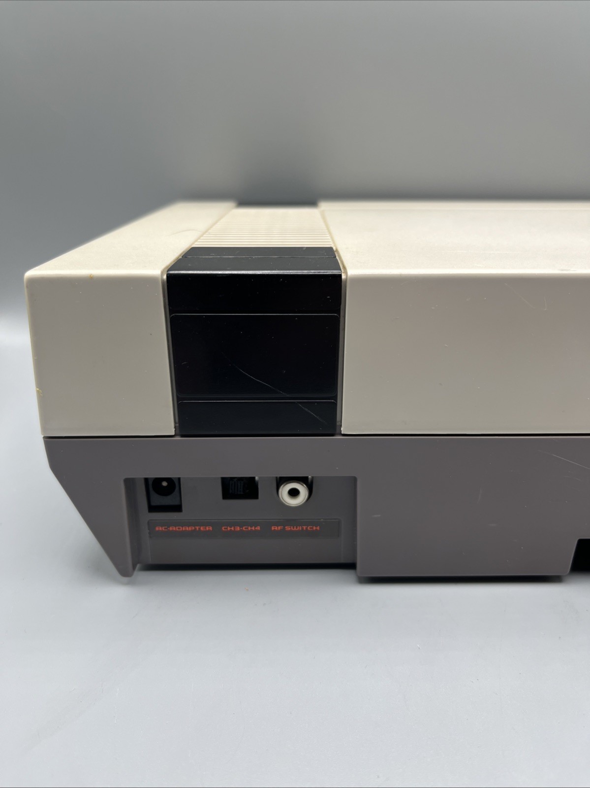 Nintendo Entertainment System NES Console NES-001 w/ AV and Power Cable Tested