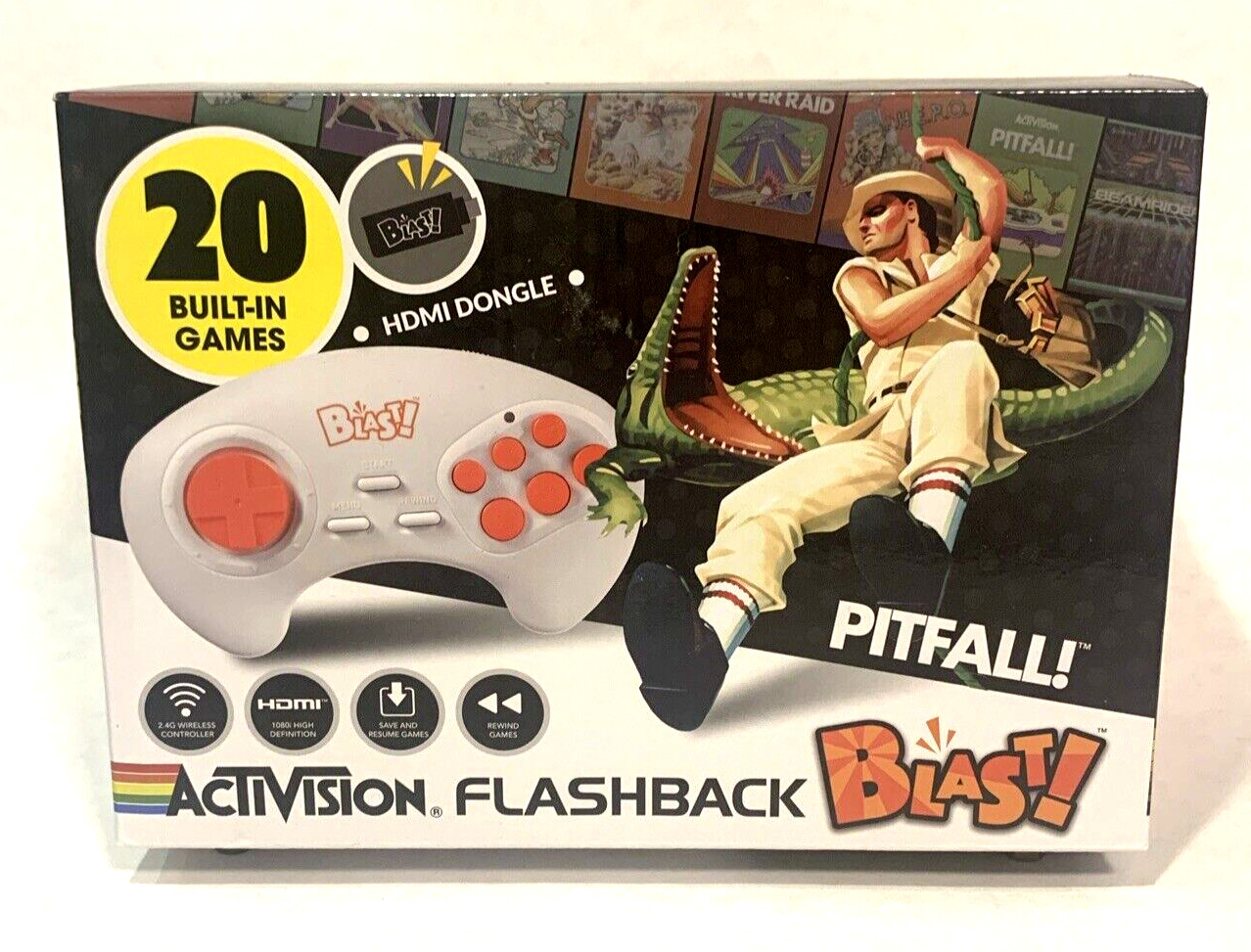 Atari – Activision Flashback Blast! – 20 Classic Retro Games – HDMI – NIB