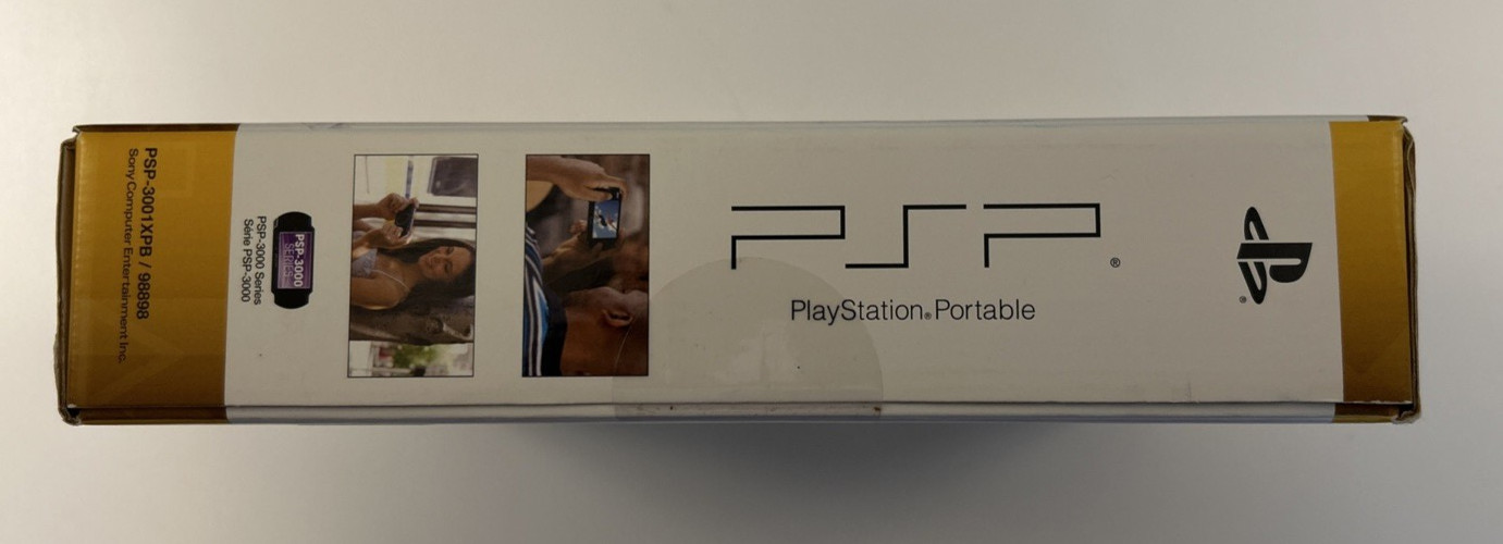 Sony PSP 3000 CIB SERIAL # ON PSP & BOX MATCH ORG BLANK REG CARD ORIGINAL OWNER