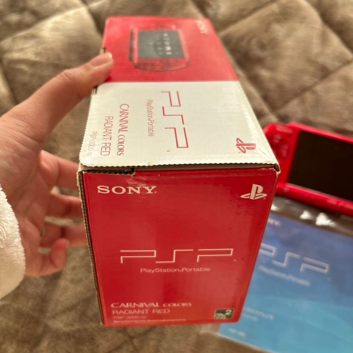 Sony PSP-3000 RR Pink with Box & Unopened Manual, Nice Condition