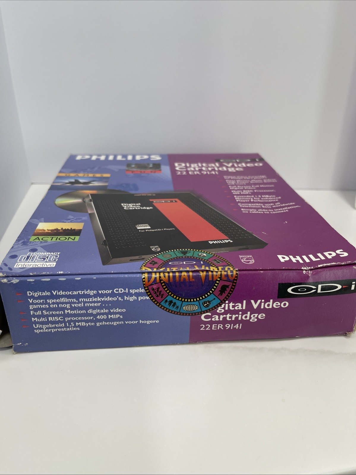 Philips CD-i Digital Video Cartridge CDI 22 ER 9141 Brand NEW Open Box Complete