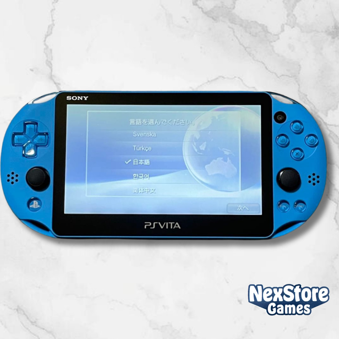 PS Vita PCH-2000 FW 3.65 Firmware Sony PlayStation Console Tested Cleaned Memory