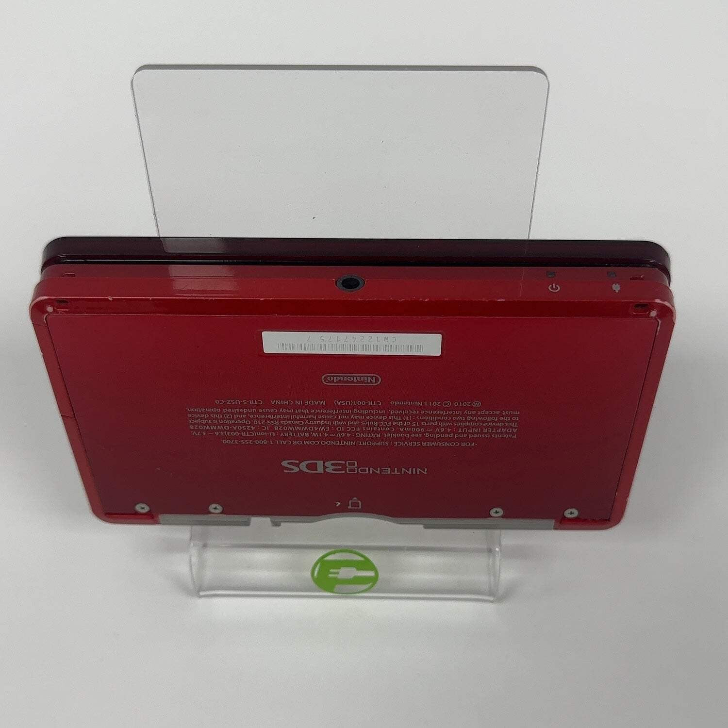 Nintendo 3DS Handheld Game Console CTR-001 Flame Red