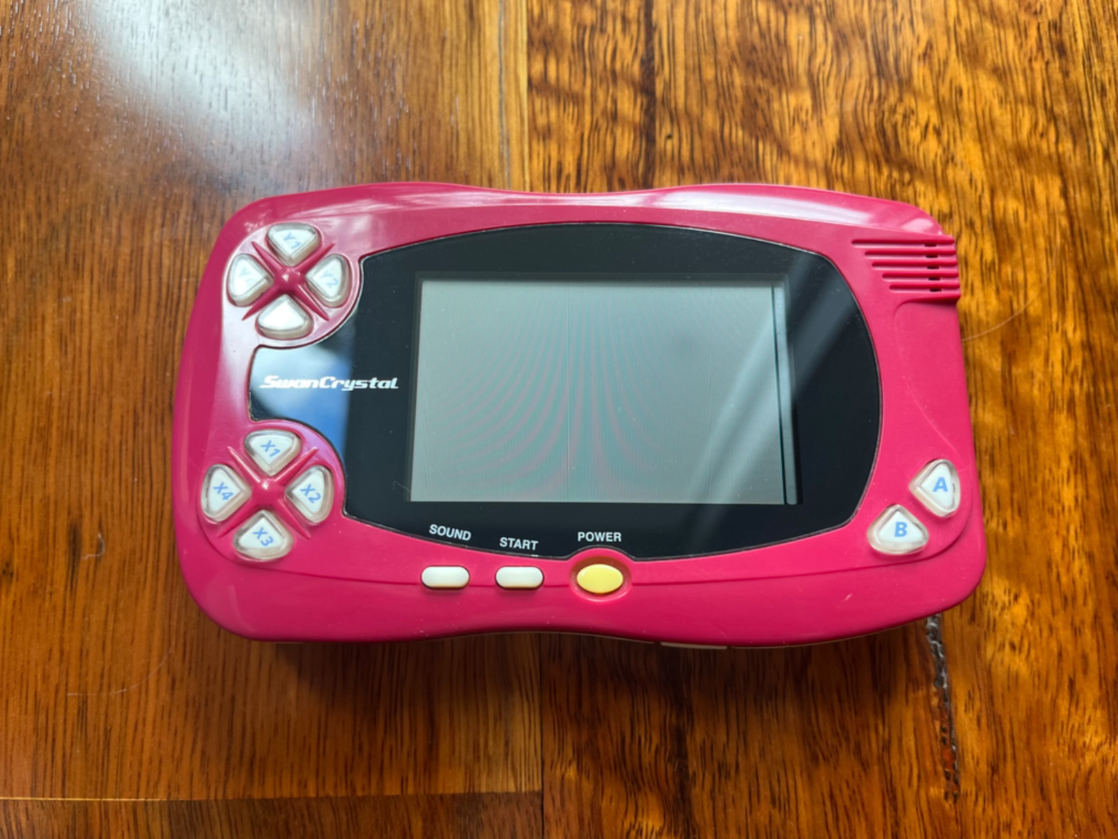 Bandai WonderSwan SwanCrystal console – Wine Red – NO SCRATCHES, CIB