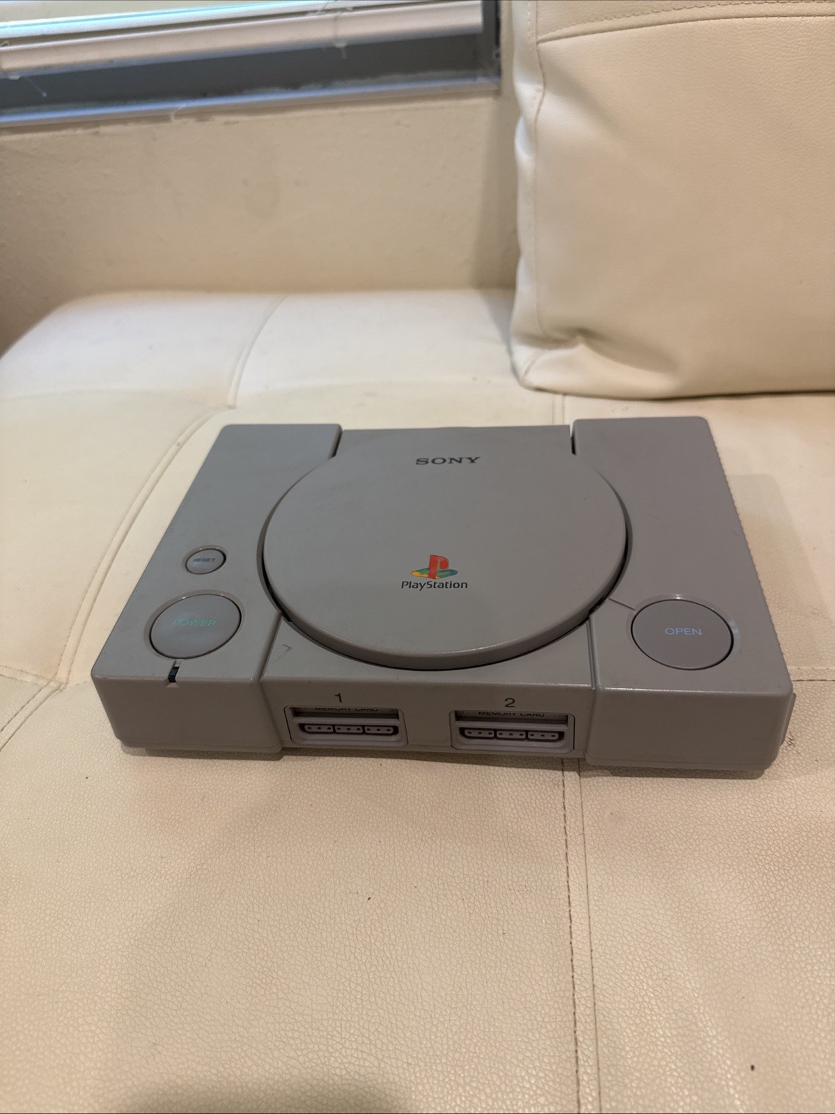 Sony PlayStation 1 Game Console – Gray (Read Desc)