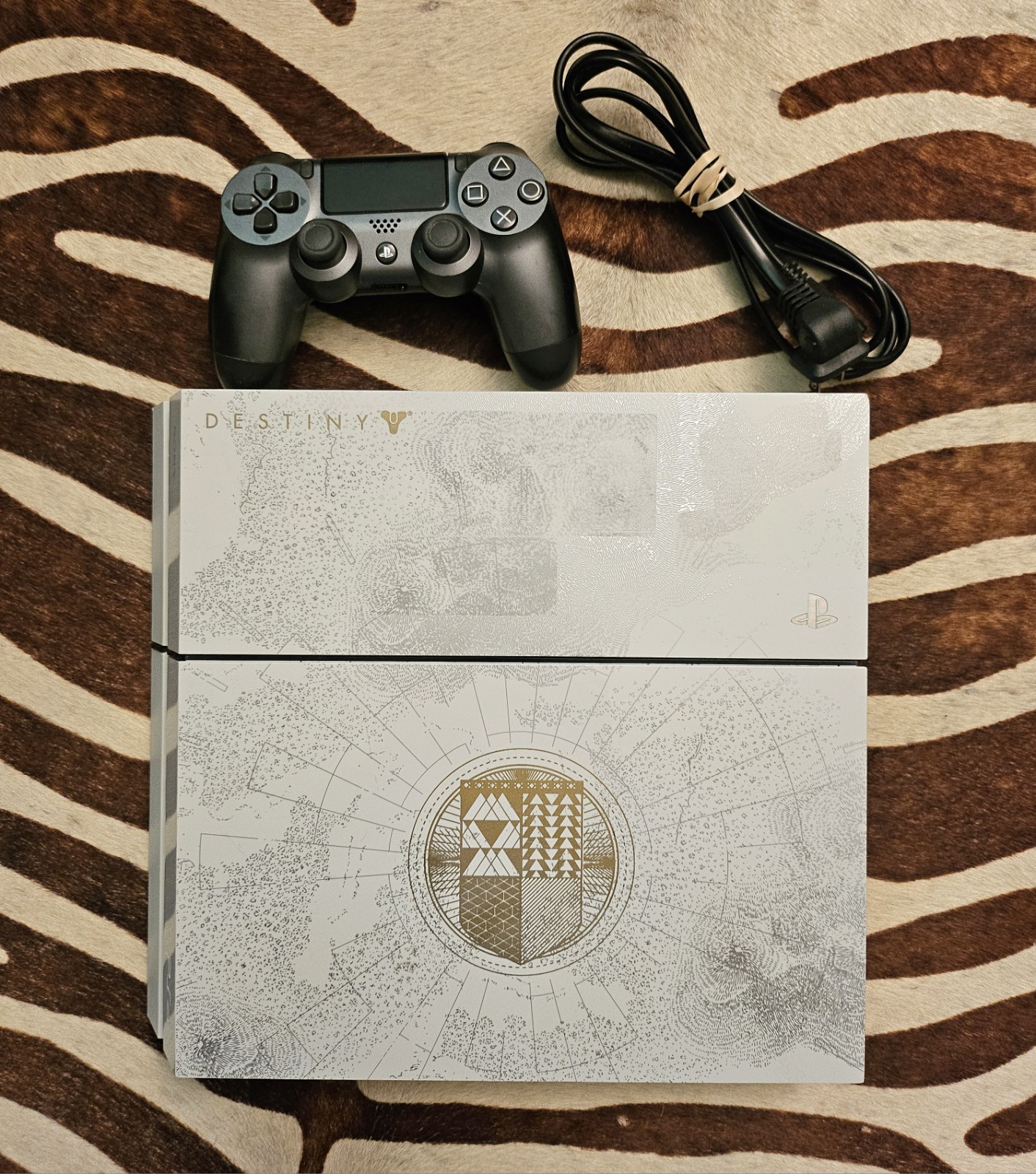 Limited Edition Destiny Taken King PlayStation 4 PS4 500GB White Console TESTED