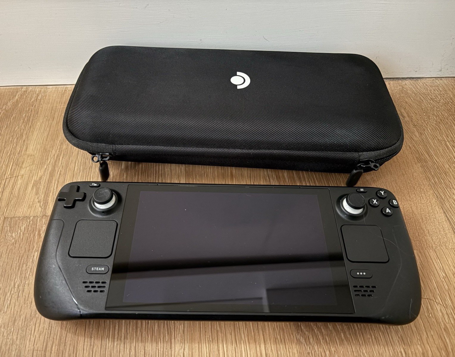 Valve Steam Deck 256GB Handheld Console Black w/ Case + 256GB microSD Card