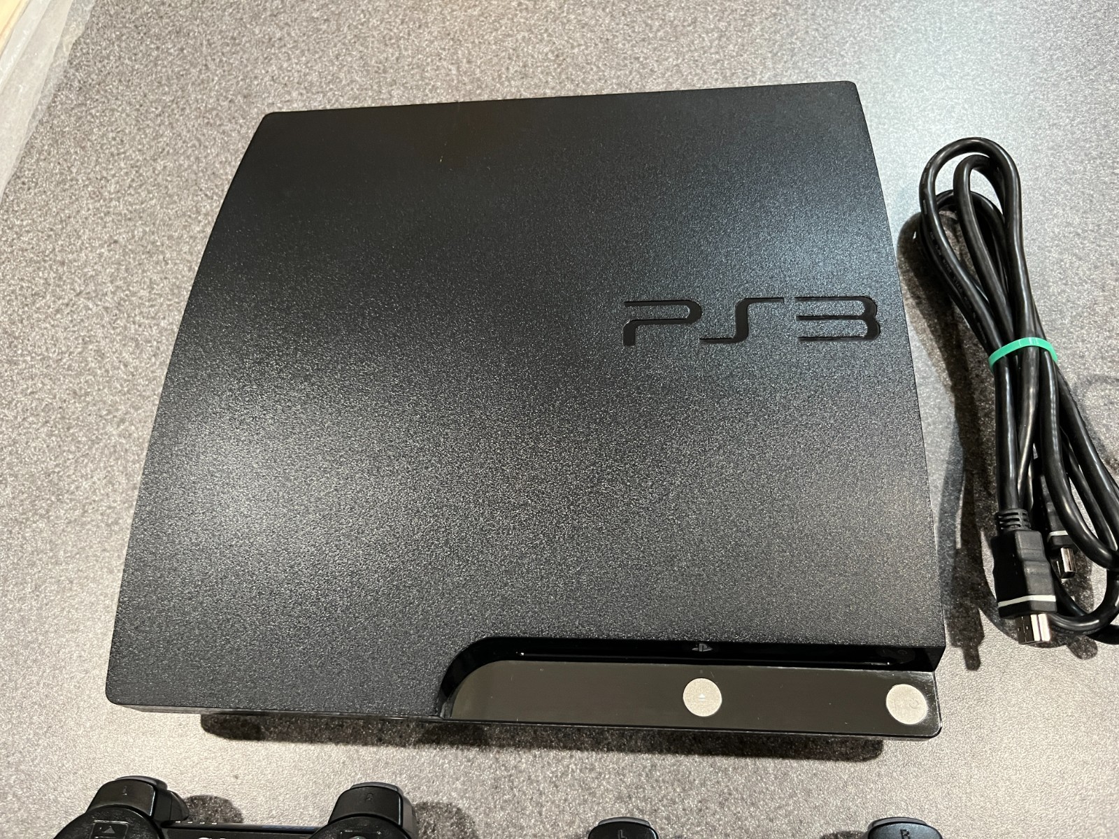 PlayStation 3 PS3 Slim CECH-2101B 250GB Console Bundle Factory Reset Charity COL