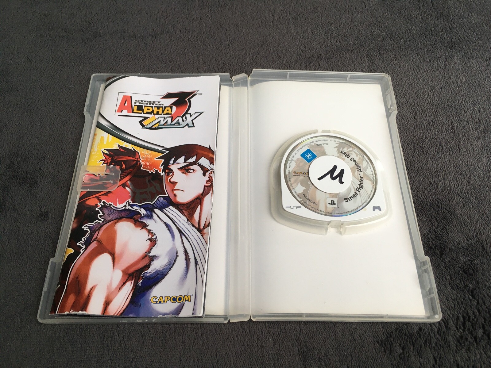 PSP Street Fighter Alpha 3 Max PAL Fr Very Good Condition