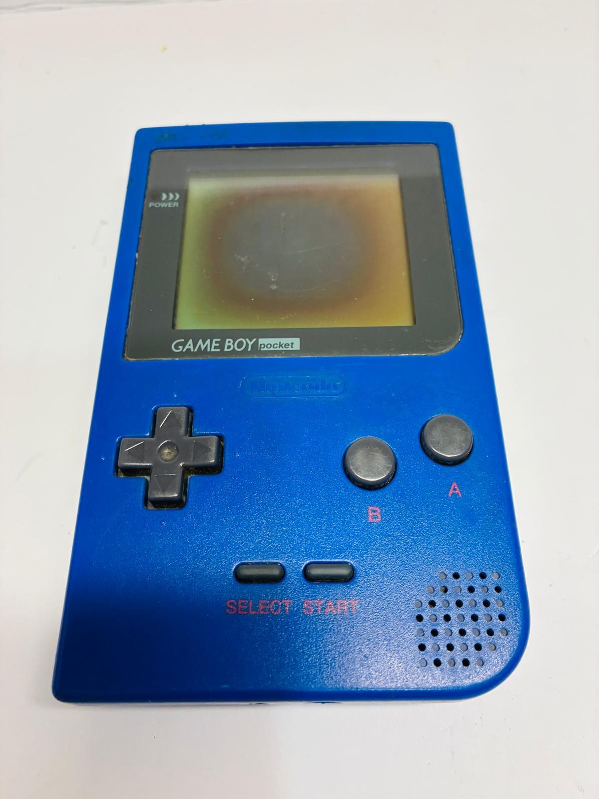 Game Boy Pocket System Blue – For Parts or Repair/ Needs Screen Repair