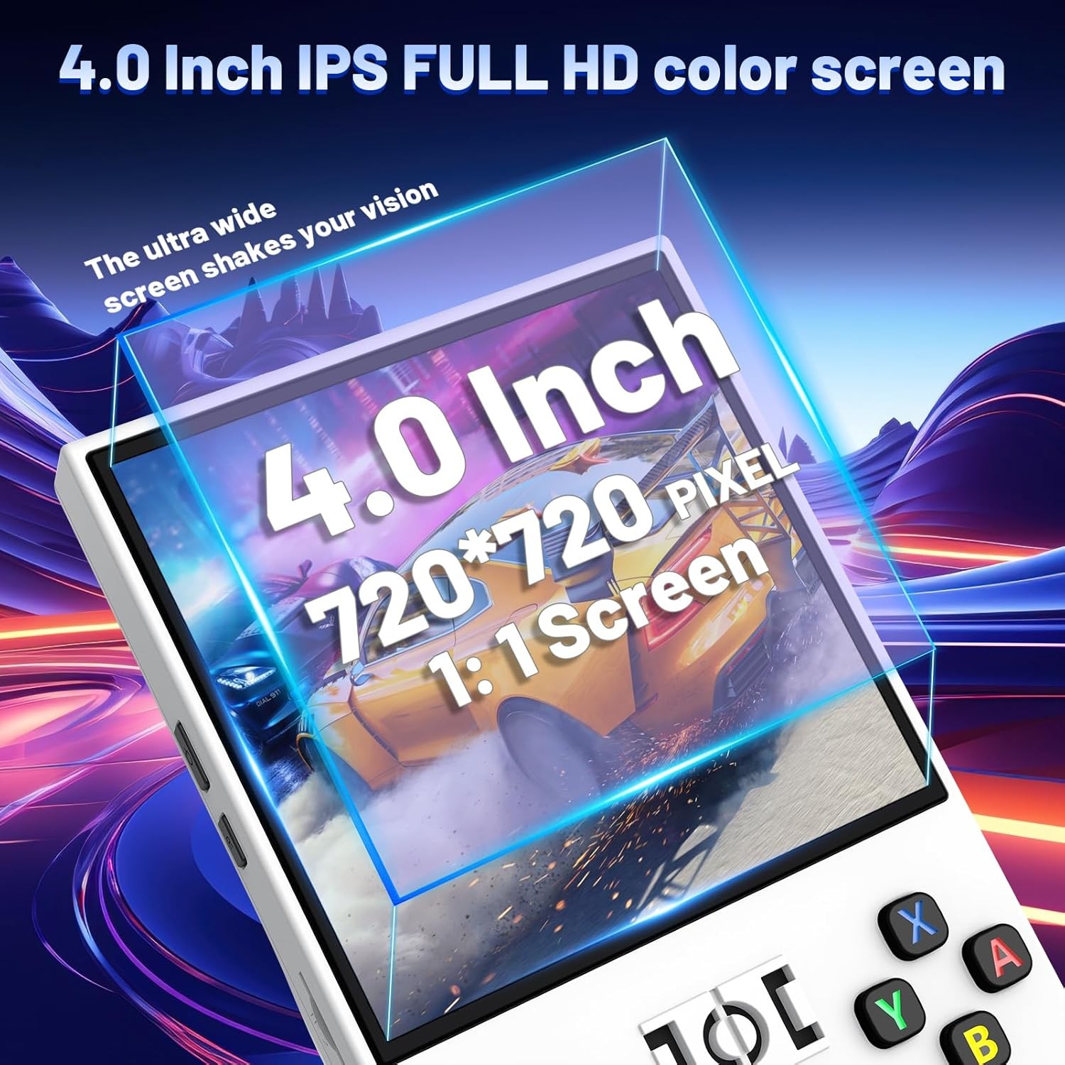 R36MAX Retro Handheld Console 18000 Games 4.0 IPS