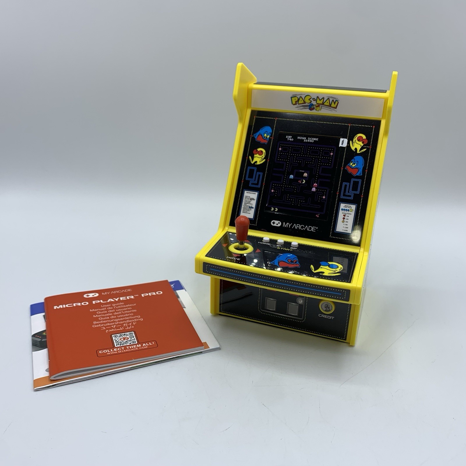 Pac Man My Arcade Micro Player Pro 6.75″ Portable Mini Arcade Machine Video Game
