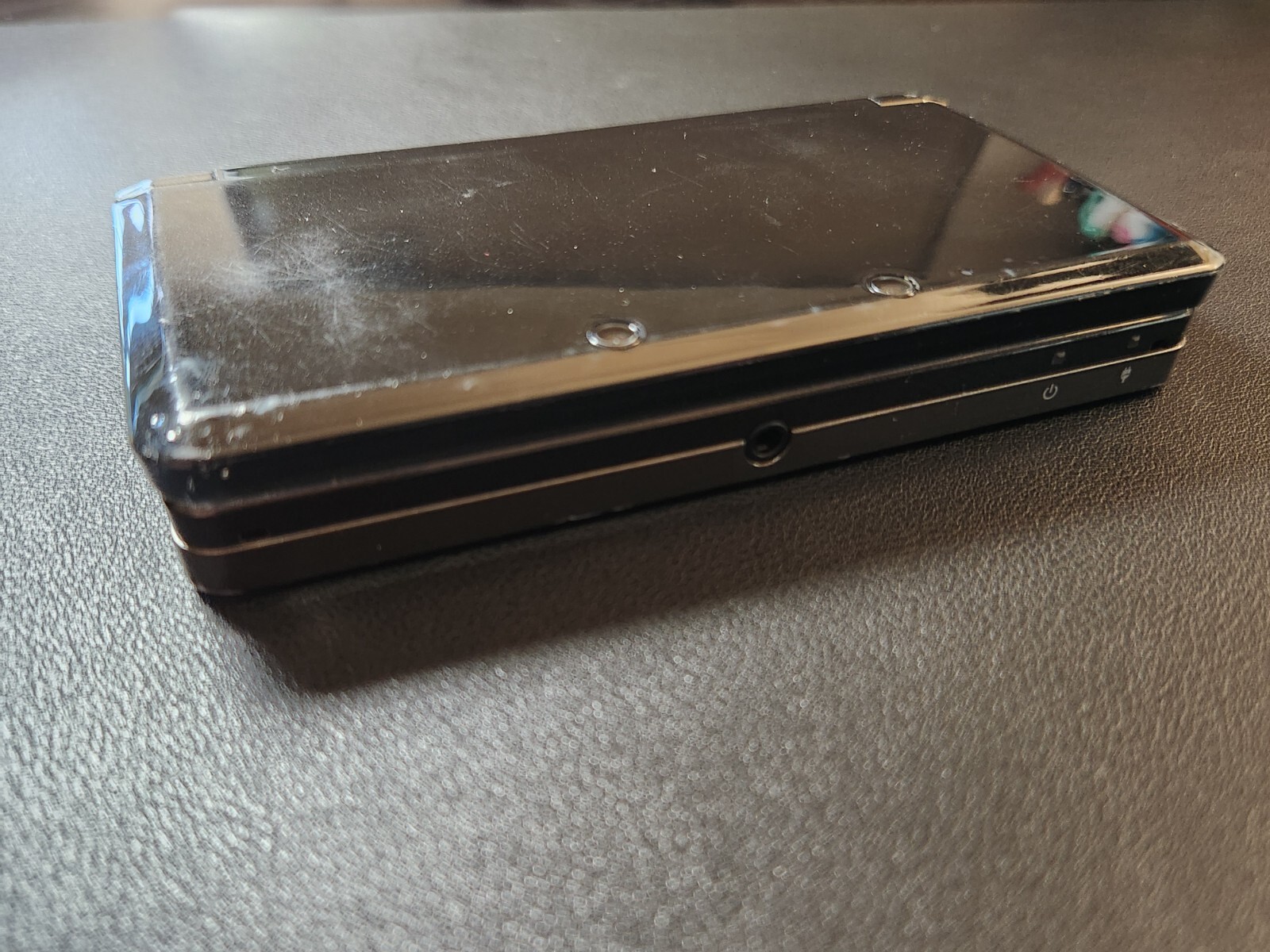 Nintendo 3DS (Original) Used | 4 Games + Charger | Cosmo Black | CTR-001 (USA)