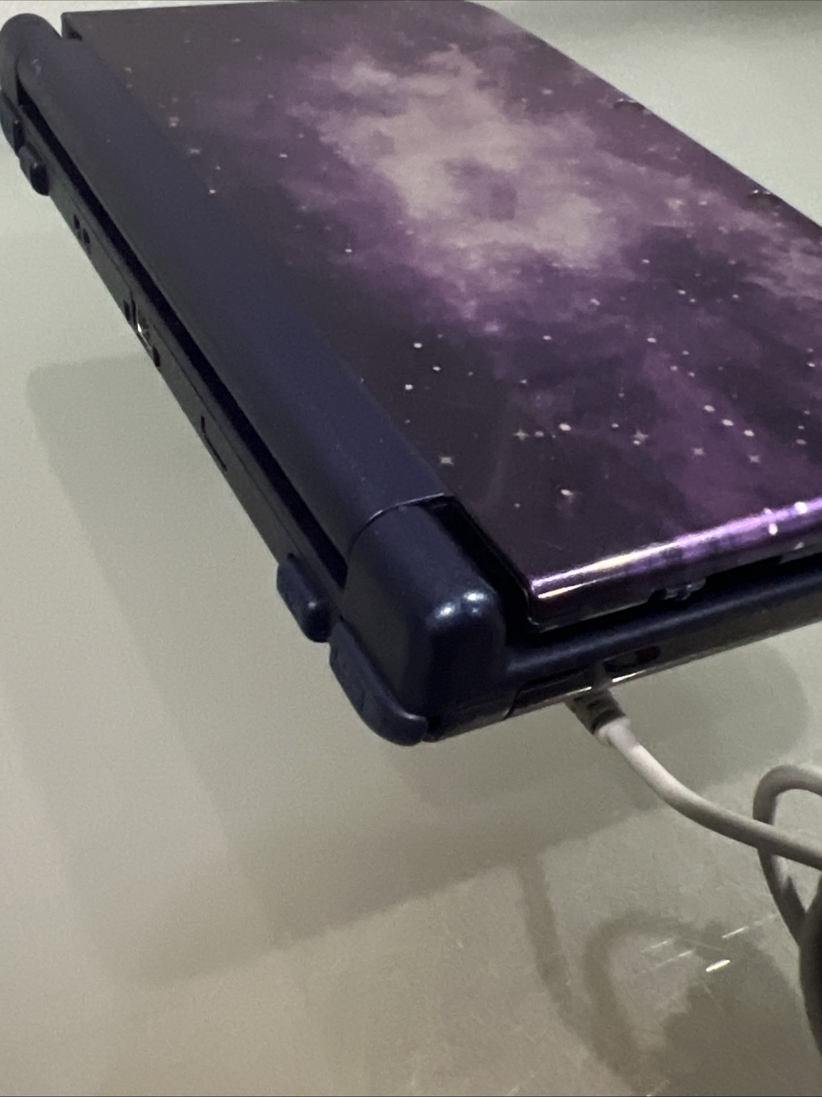 Nintendo 3DS XL Galaxy Edition Handheld Console System Purple & Super Smash Bros