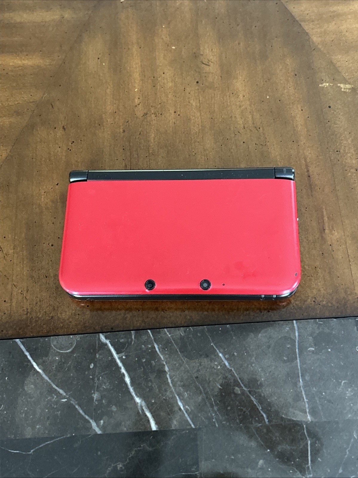 Nintendo 3DS XL Metallic Red Handheld System Tested Working