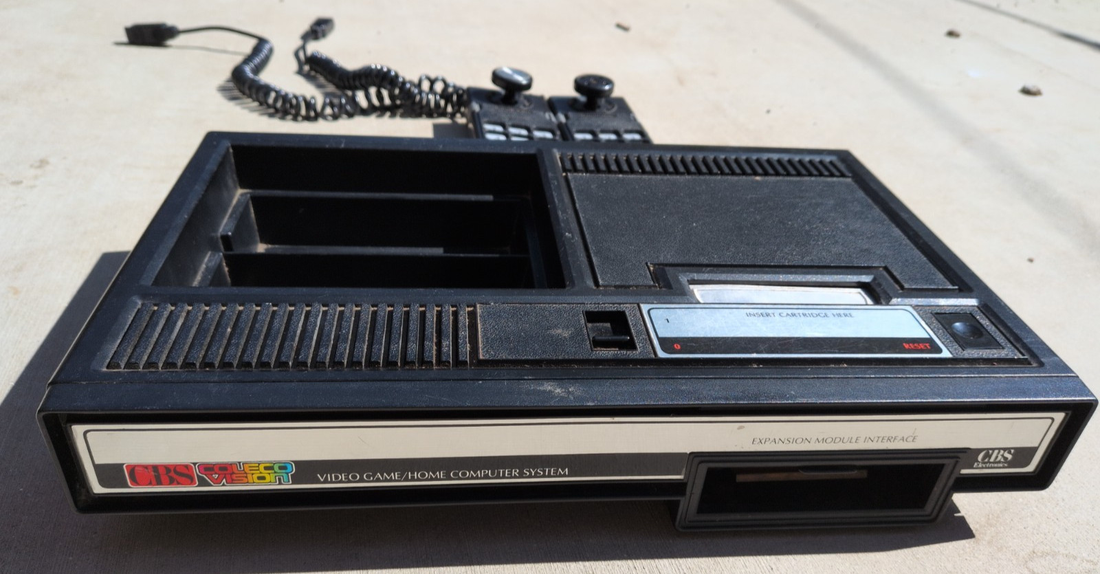 CBS ColecoVision Vintage Video Game System Console, Untested