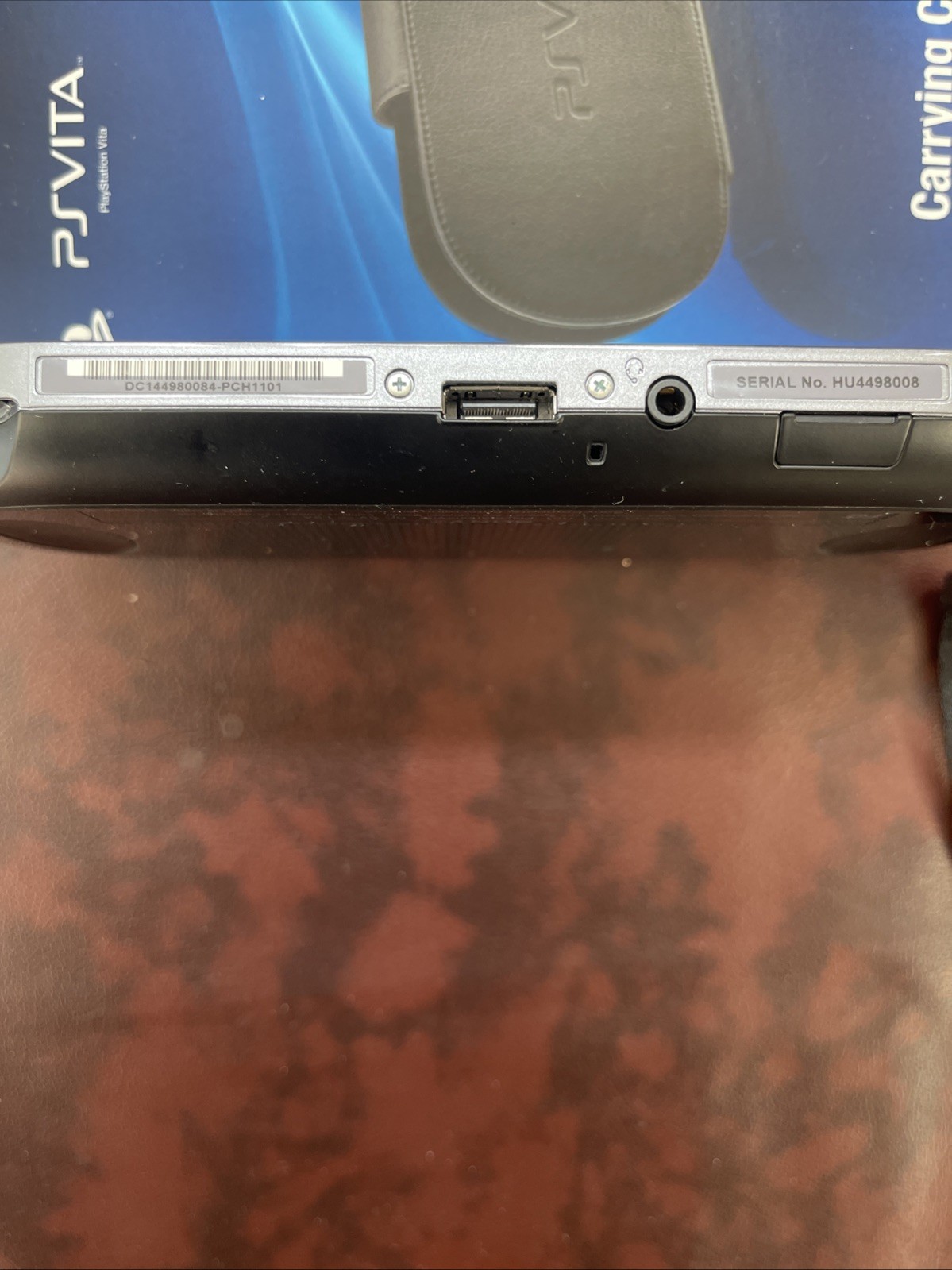 PS Vita PCH-1101 OLED With Charger And Carrying Case Official Product Case