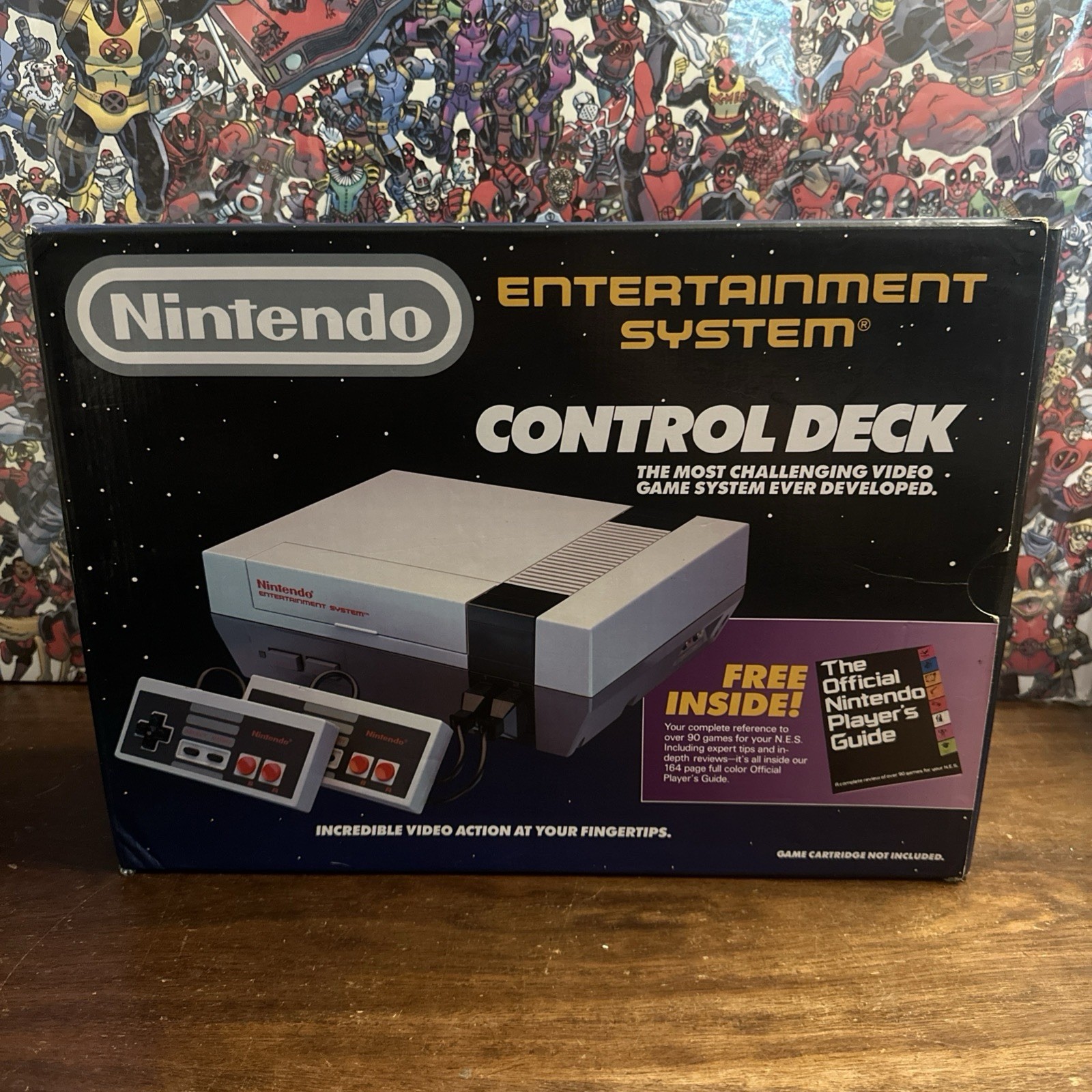 Nintendo NES Control Deck Console W Player’s Guide Bundle – Complete – Authentic