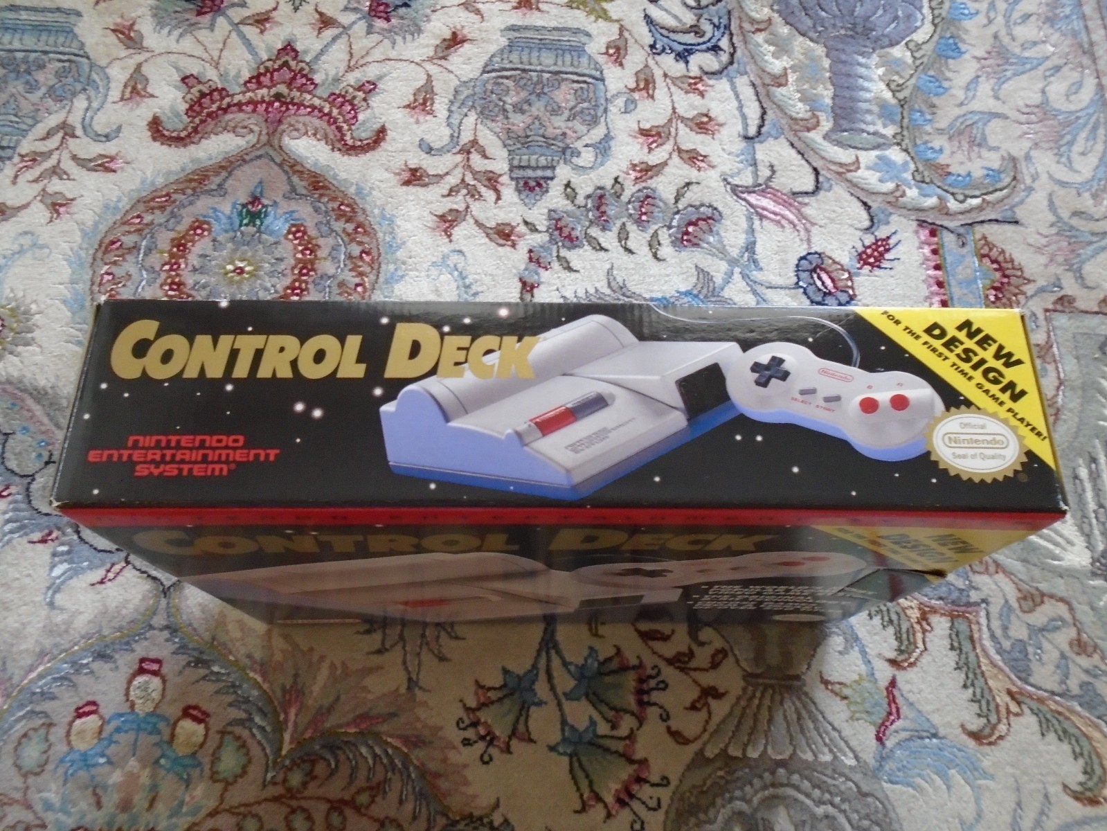 TOP LOADER NES Console NES-101 w/ BOX, controller, cables, nintendo TESTED