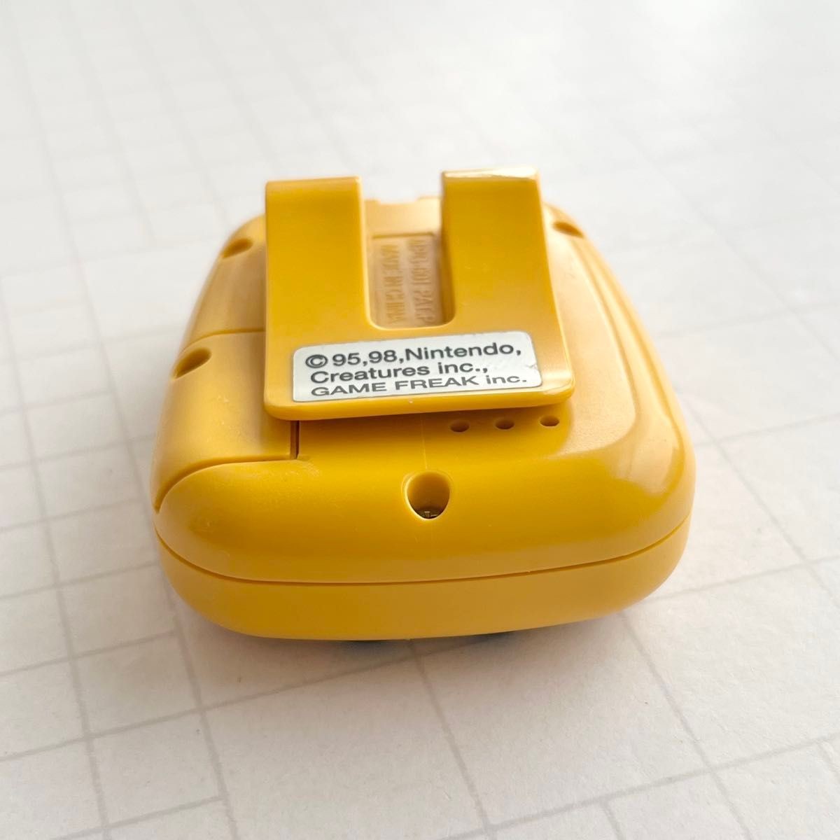 Nintendo Pocket Pikachu Yellow MPG-001 Pedometer Tested Working Cleaned Japan