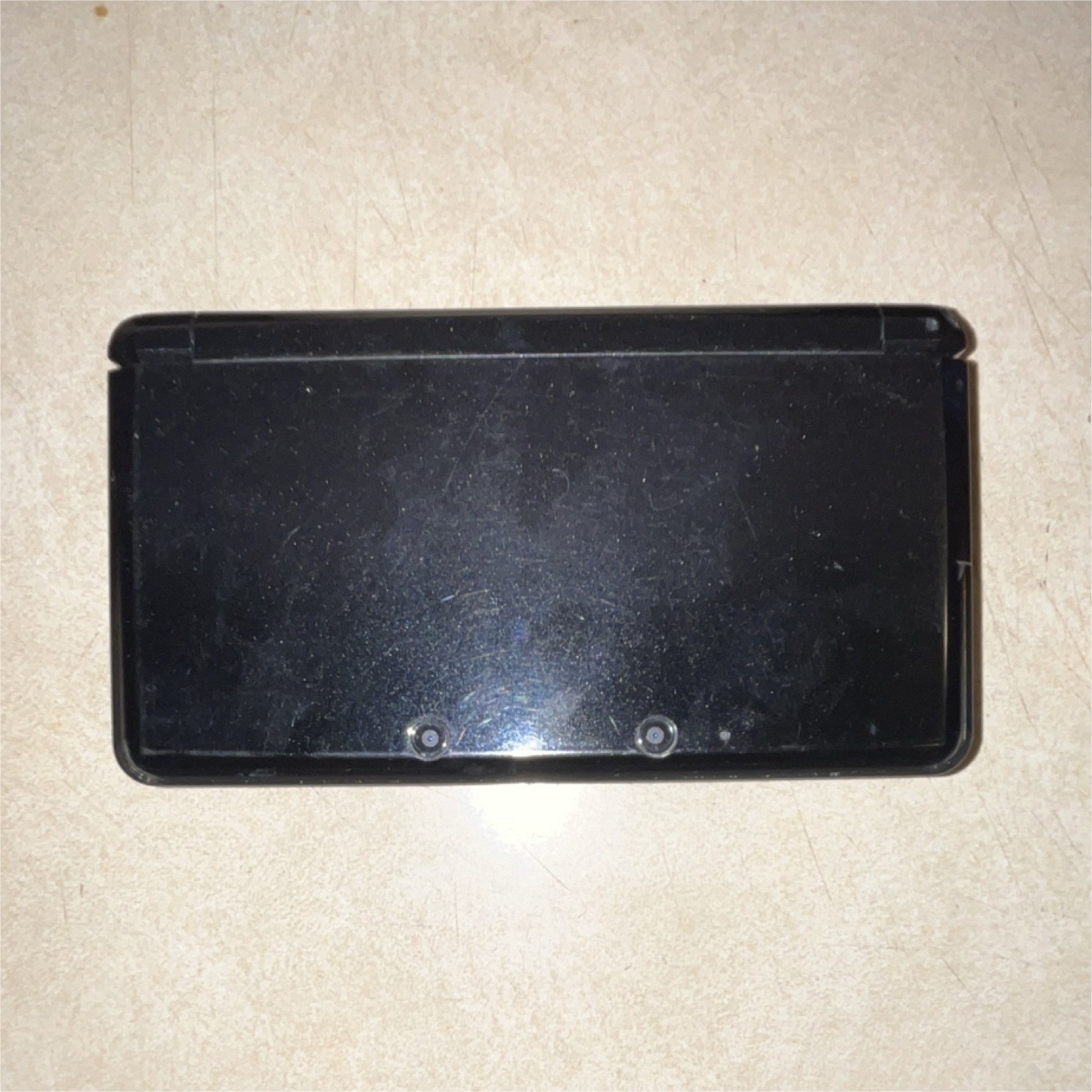 Nintendo 3DS Cosmo Black Charger and Stylus Included