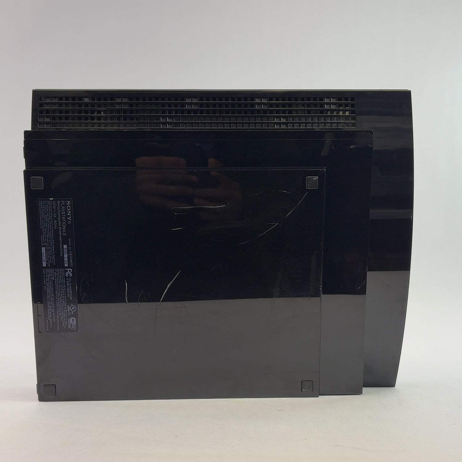 Sony PlayStation 3 Fat PS3 80GB Black Console Gaming System Only CECHK01