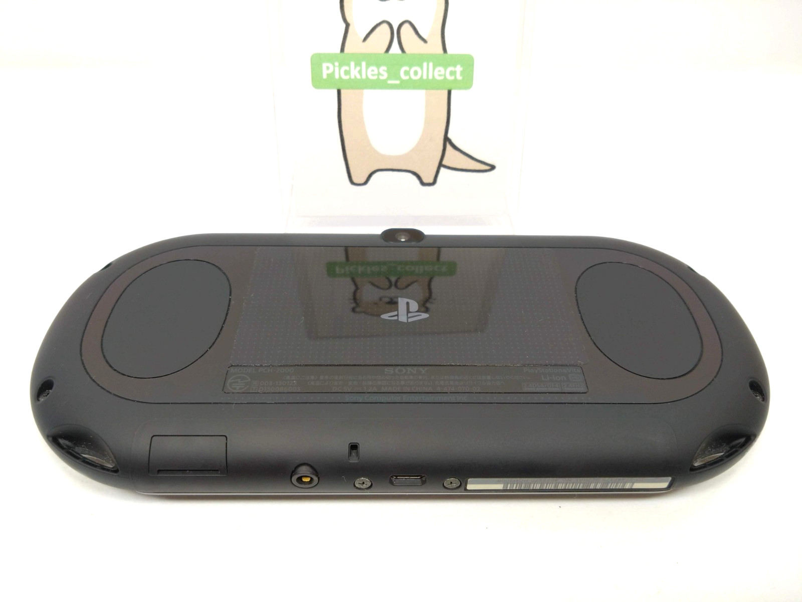 PS Vita Black PCH 2000 ZA11 Console only Wi-Fi PSV Tested Sony 0528G