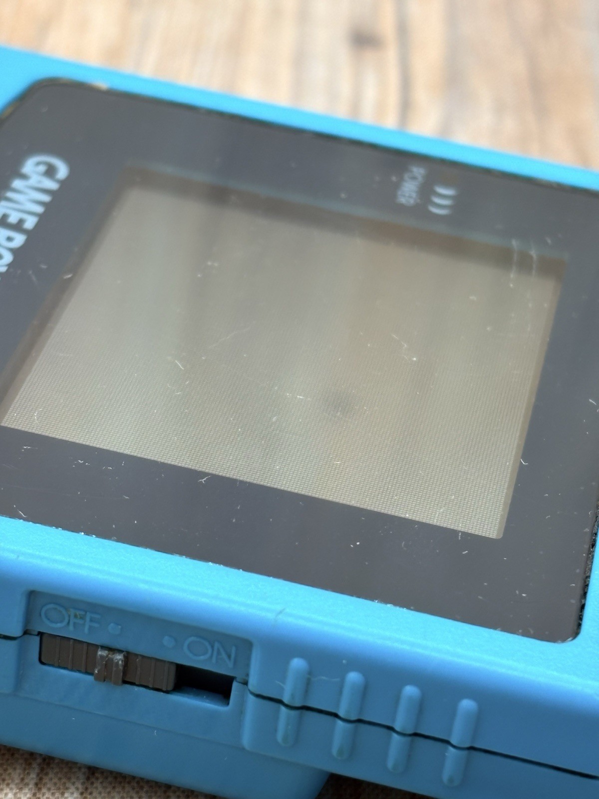 Nintendo Gameboy Color CGB-001 Ocean Ice Teal Handheld Console – Parts or Repair