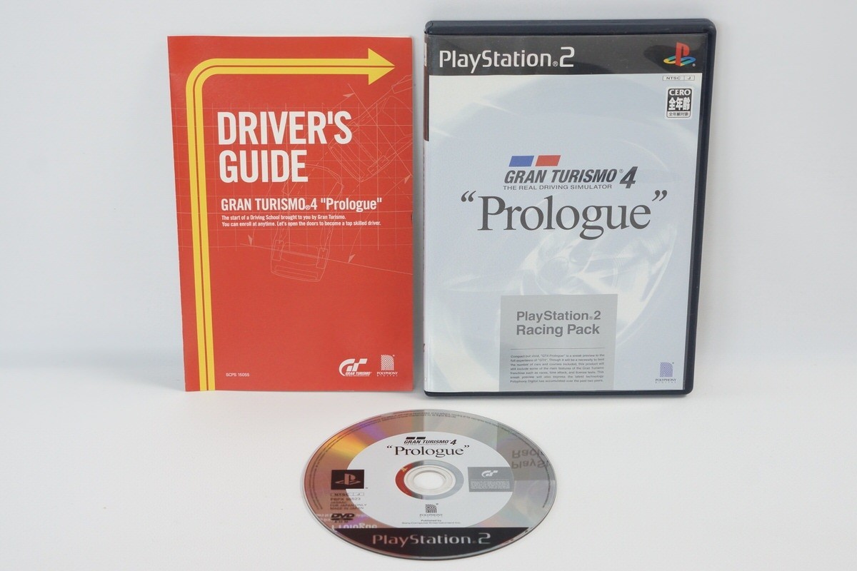 PS2 RACING PACK Console SCPH-55000 GT Tested System Playstation2 NTSC-J 3970536