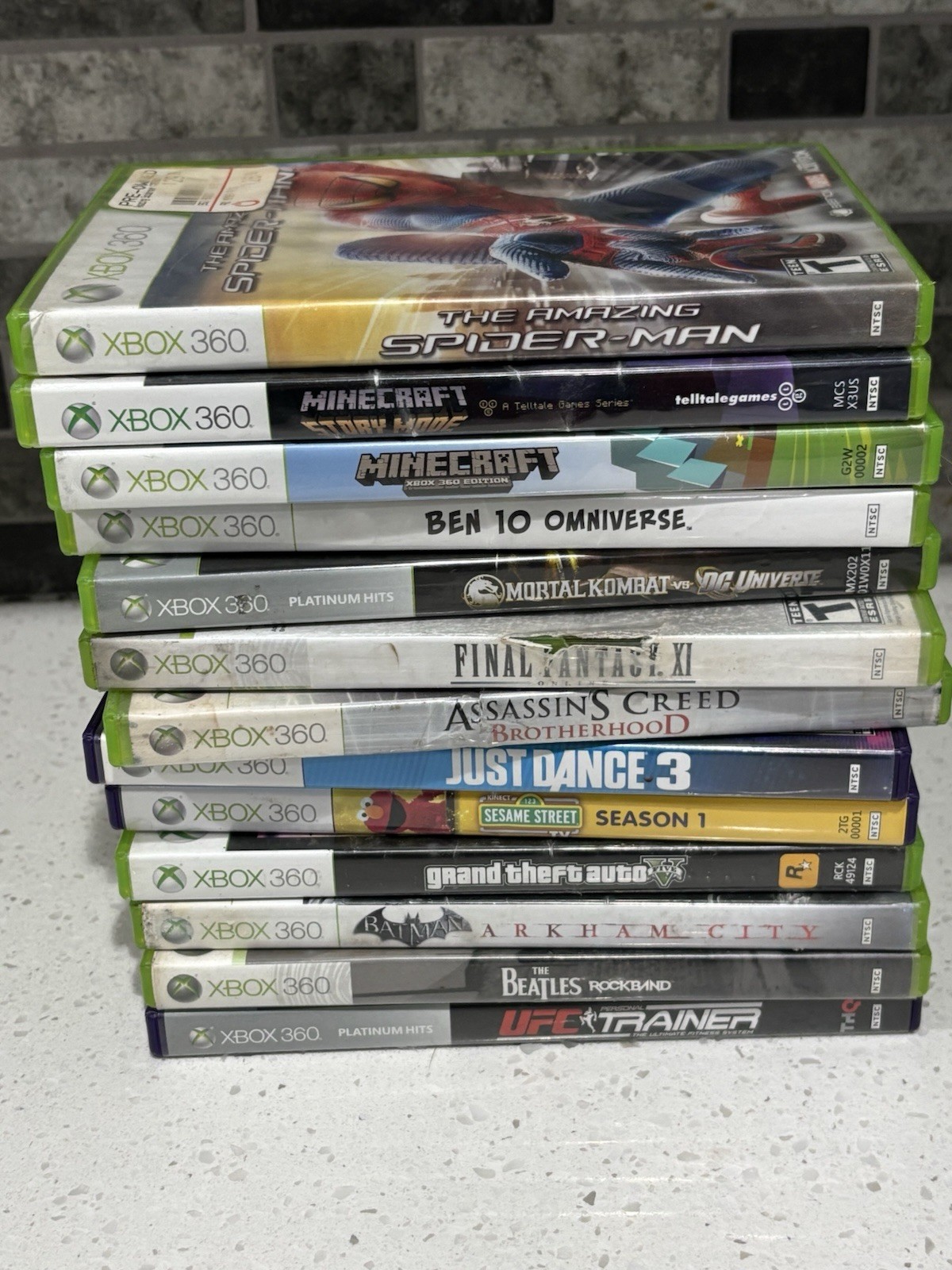 Xbox 360 Pro? White Lot With 13 Games Tested Working *READ*