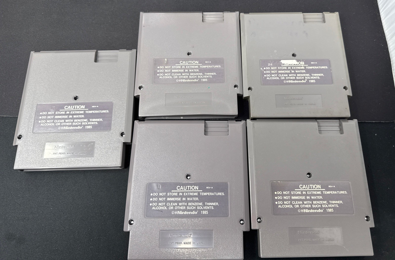 Nintendo NES Very Good Refurbished Top Loader Effect Console OEM Bundle w Games!