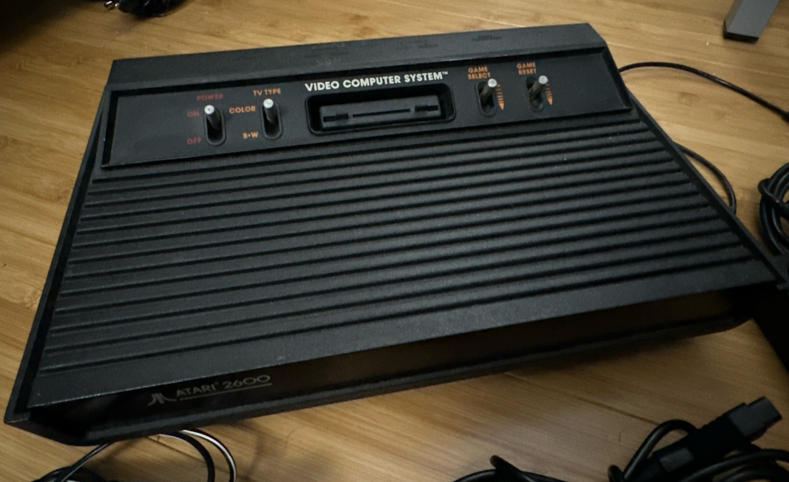Atari 2600 Darth Vader Console System All Cords Tested And Works Vintage