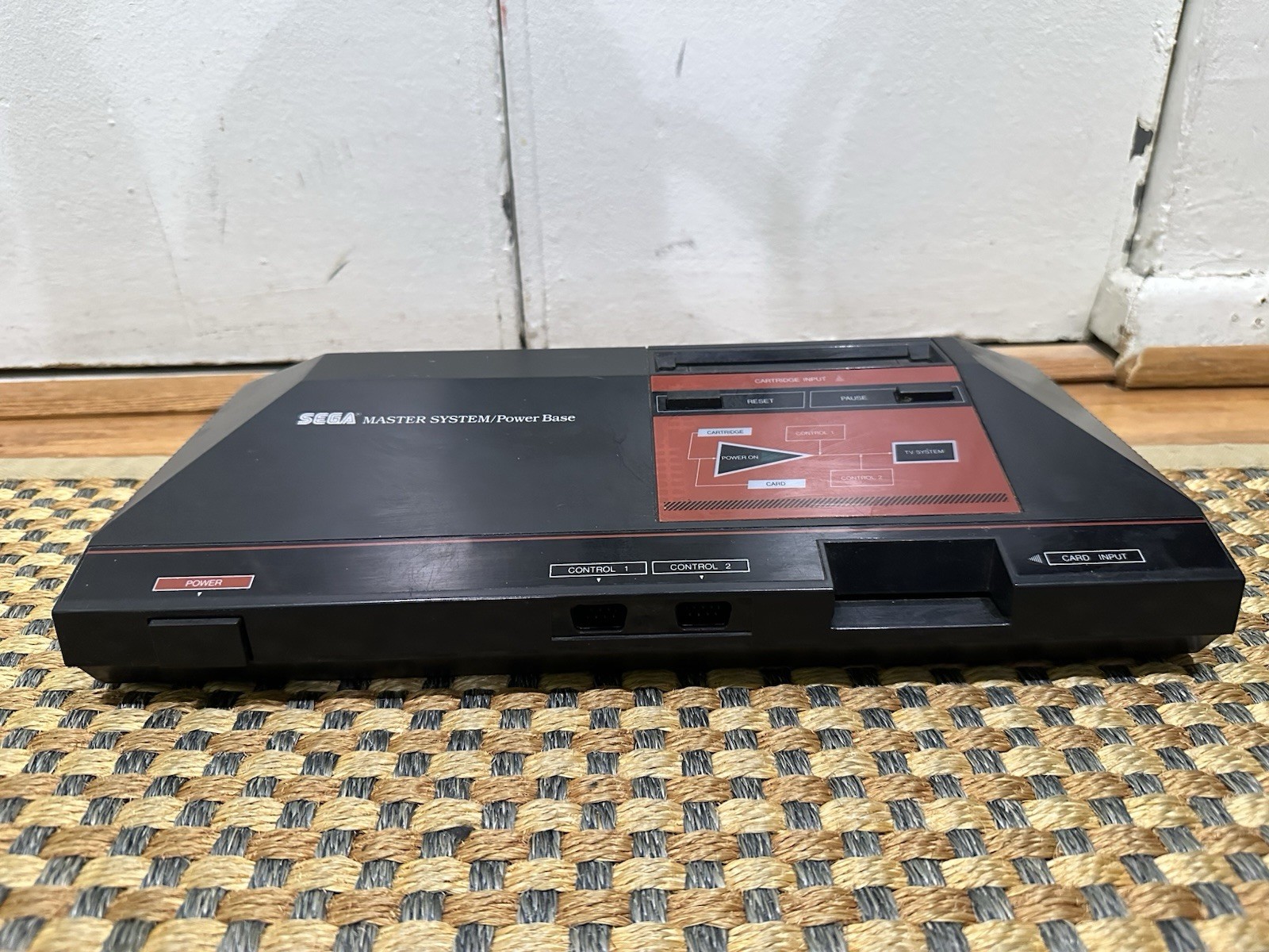 Sega Master System 1 Console, Cables, Built-In Missile Defense 3D C – Working!