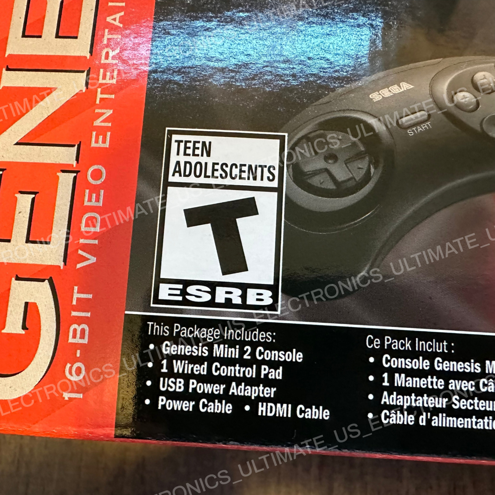 Sega Genesis Mini 2 2022 Console 16-bit USA Release 60 Games – New Ship Ready