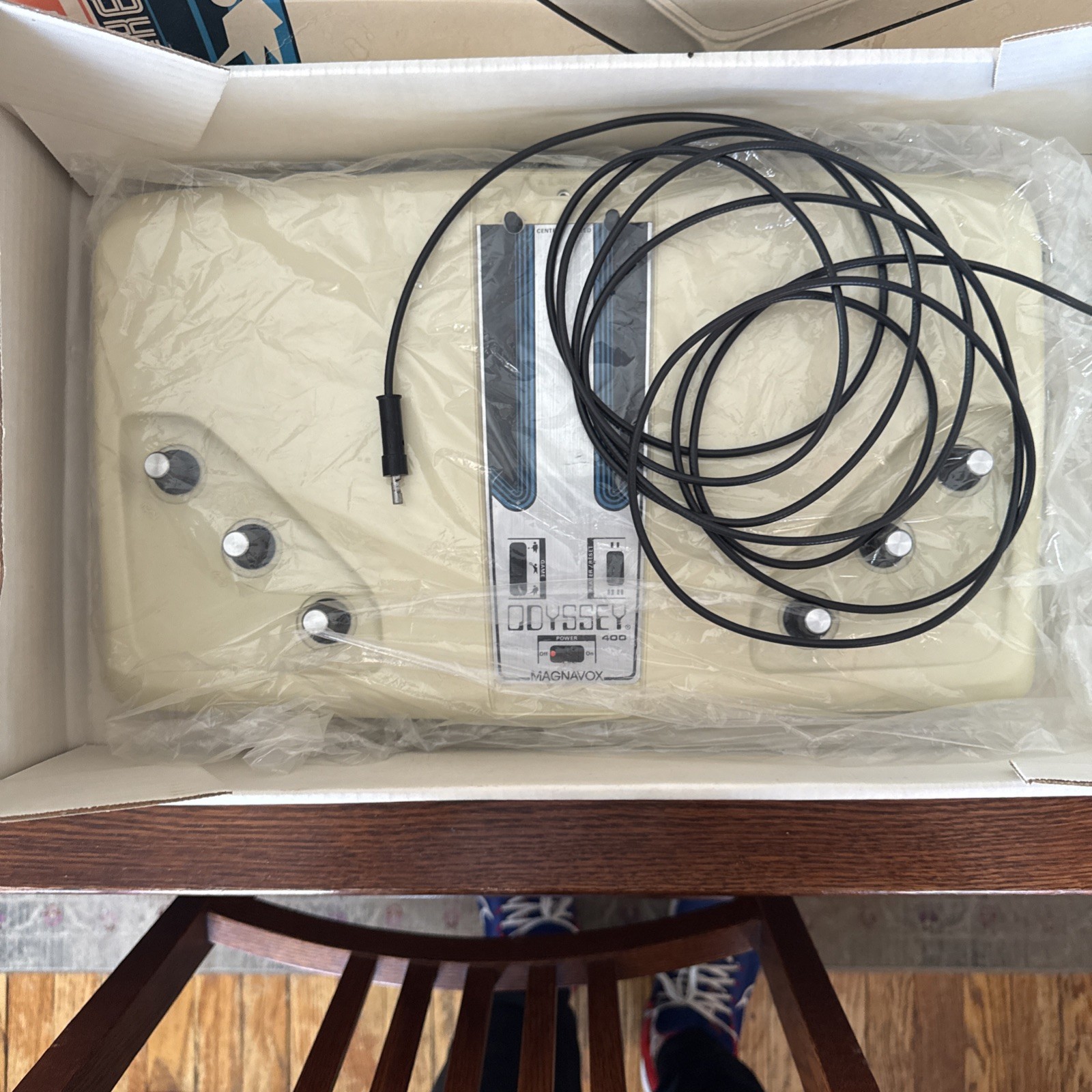 Vintage 1975 Magnavox Odyssey 400 Video Game Console With Box + Manuals