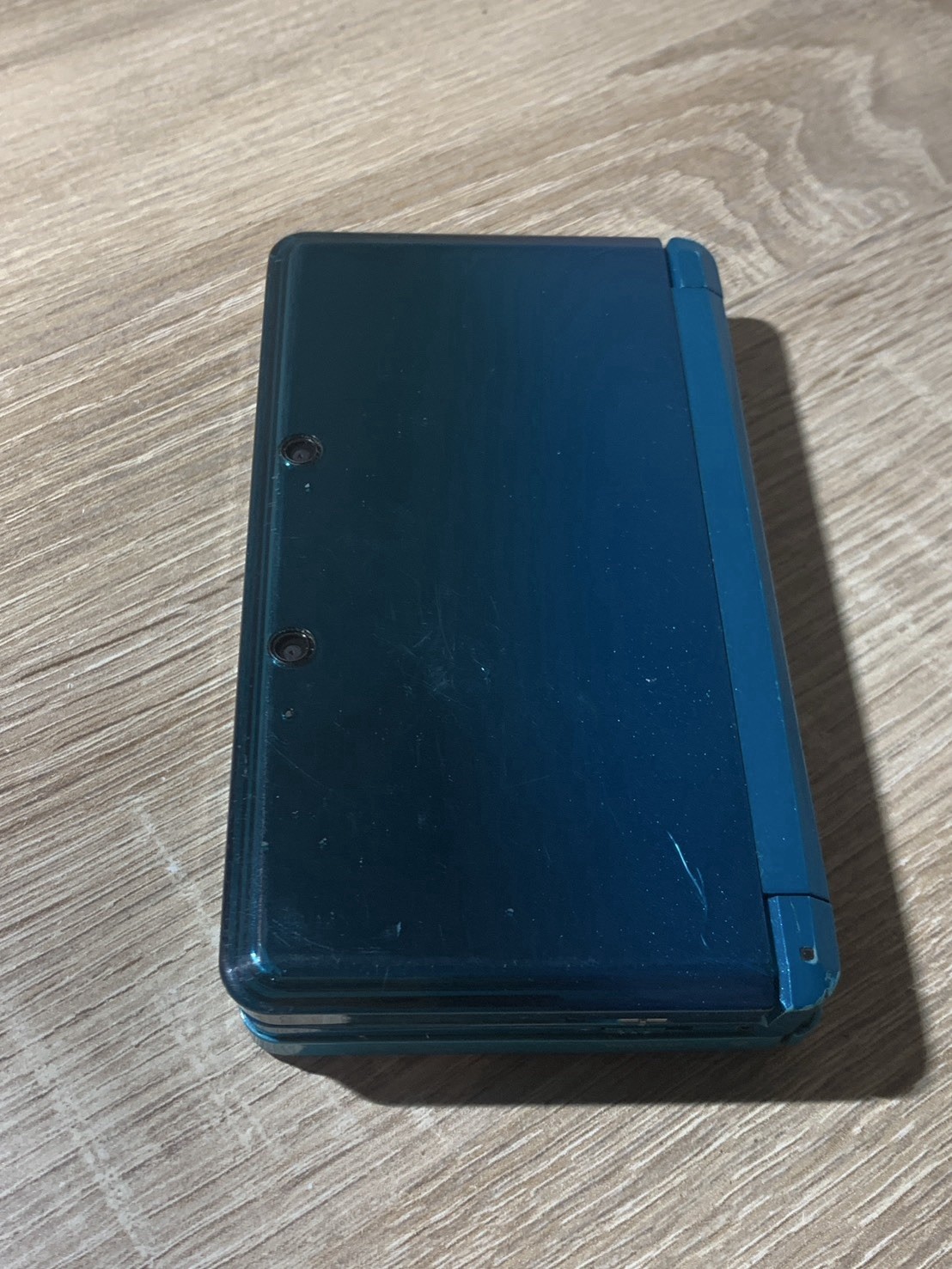 2360 Nintendo 3DS Aqua Blue For Parts