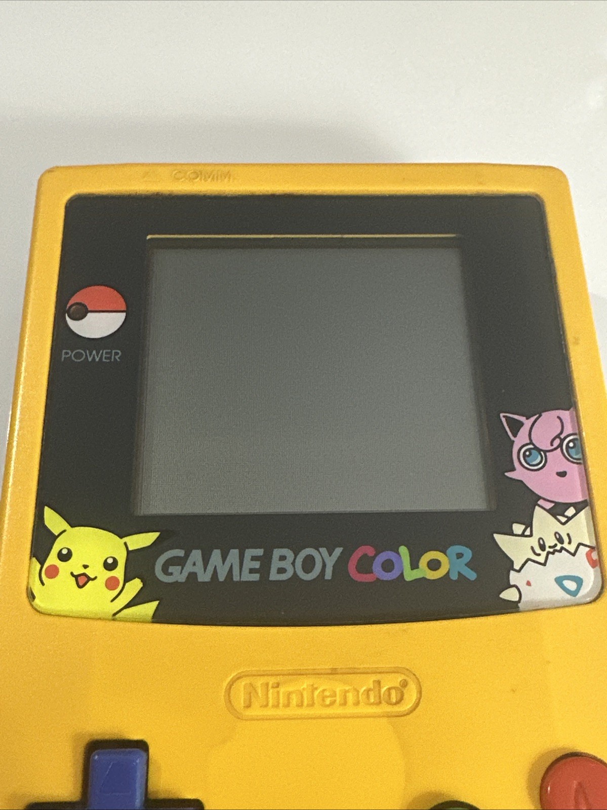 Nintendo Gameboy Colour Pokemon – Pikachu Edition Console *Tested*