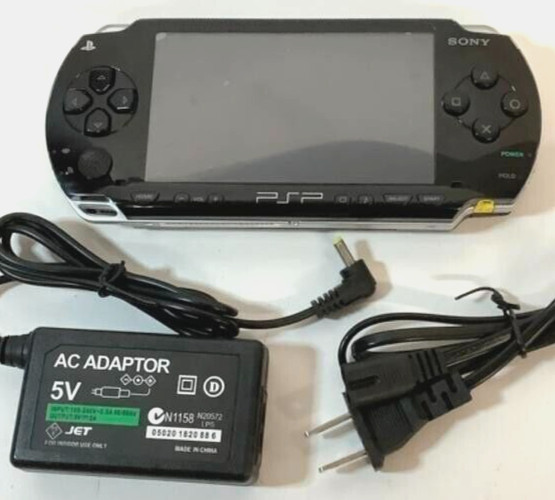 Sony PSP 1000 BLACK Handheld Region Free Playstation Portable Console Gaming