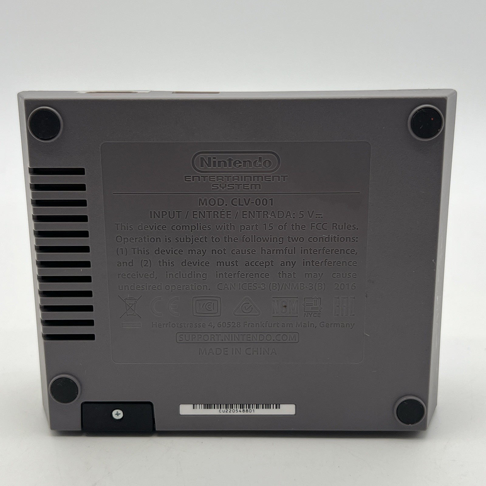 OEM Nintendo NES Classic Edition Mini CLV-001 Console Only Tested & Authentic