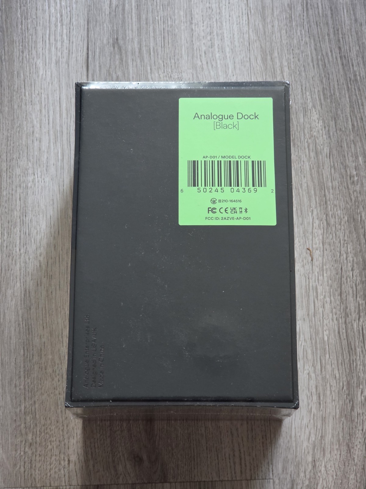 Analogue Pocket Dock – BLACK – BRAND NEW FACTORY SEALED MINT