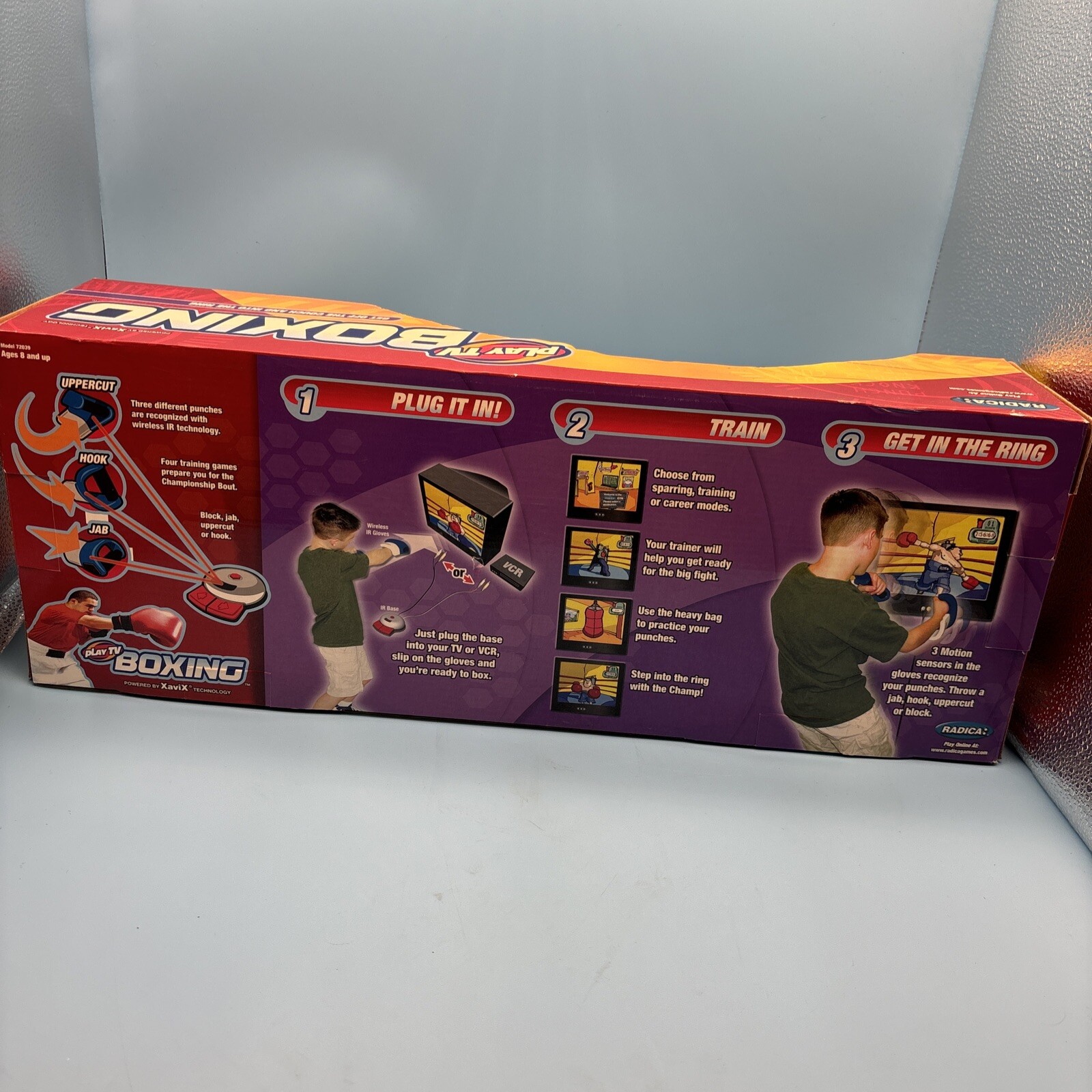 Play TV Boxing GET OFF THE COUCH AND INTO THE RING By Radica 2002